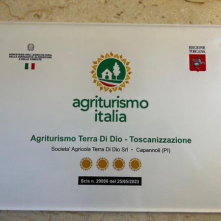 Agriturismo Terra Di Dio Toscanizzazione Capannoli Exterior foto